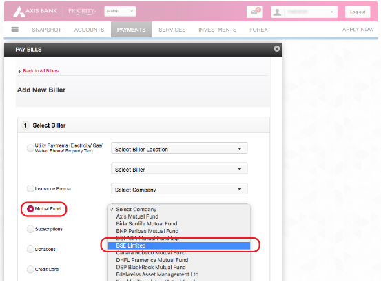 How to Add Biller for SIP Investments Online - MySIPonline