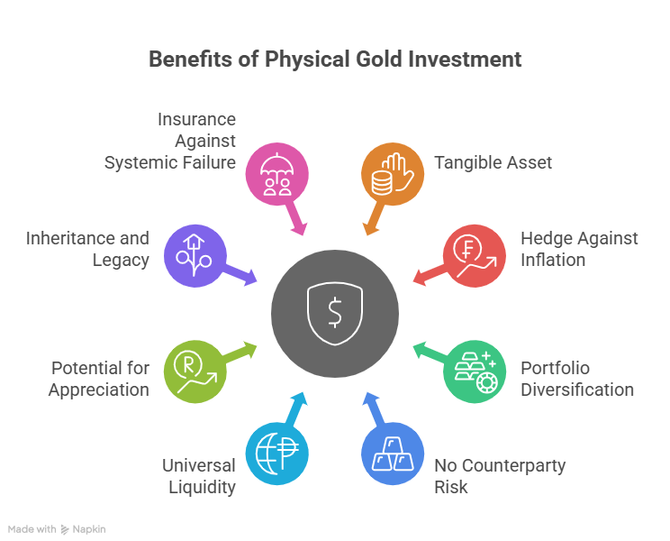 Benefits of Physical Gold Investments